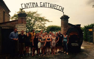 Lunch bij Cantina Gattavecchi in Montepulciano