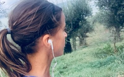 Fartlek training in Toscane