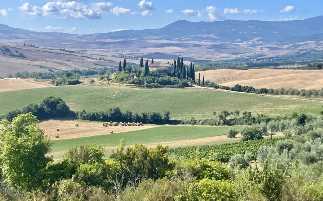 De cipressen van San Quirico d’Orcia | rondje hardlopen